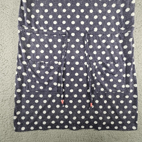 Boden Dress Size M Blue Polkadot Tassel Pockets Beachy Coastal Vacation‎ Resort - Picture 4 of 14